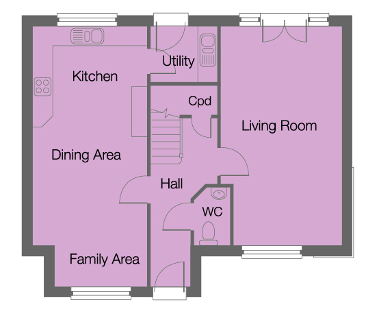 The Imperial Ground Floor Plan