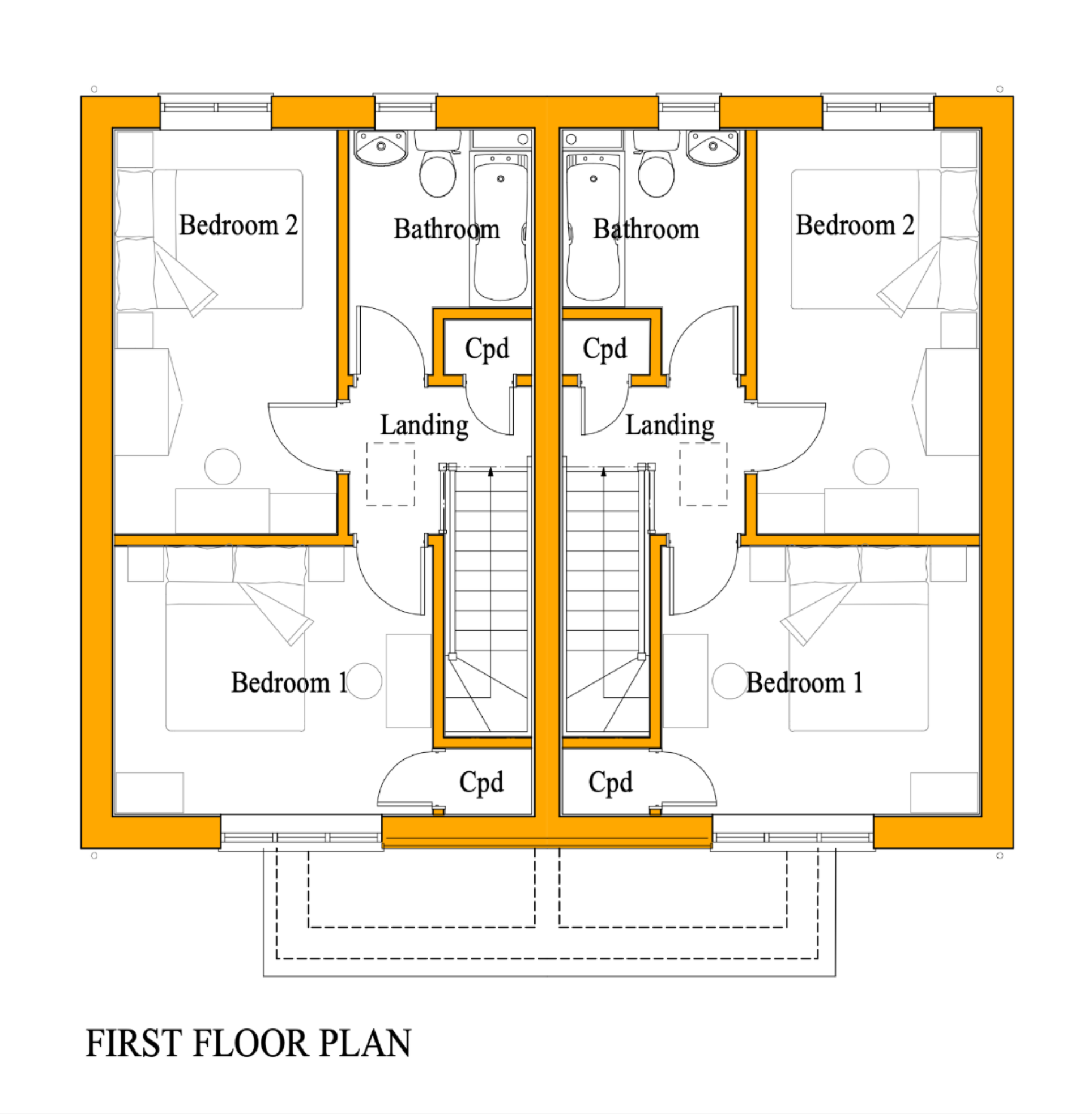The Enfield (Park Hill) First Floor Plan