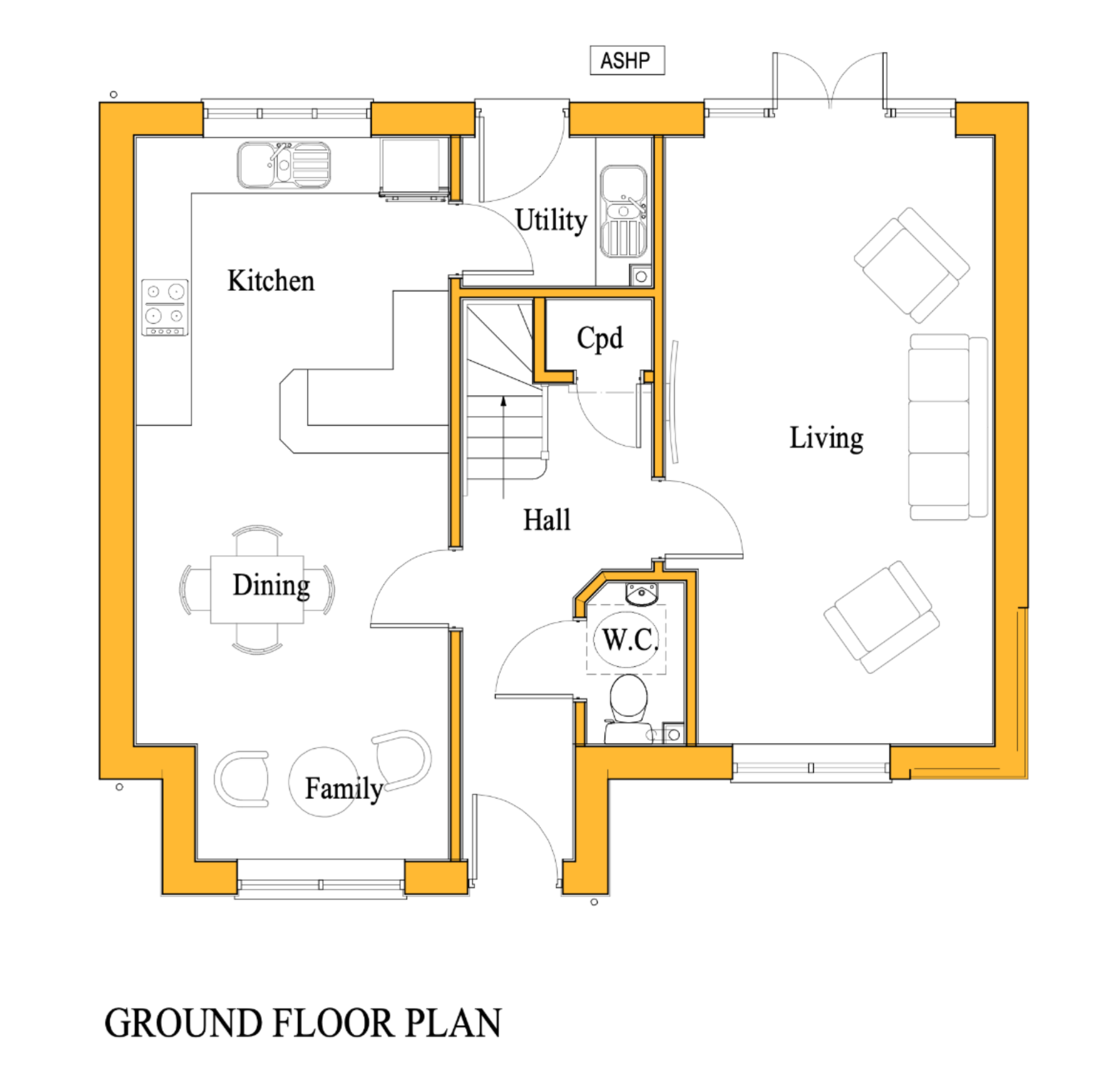 The Imperial (Park Hill) Ground Floor Plan