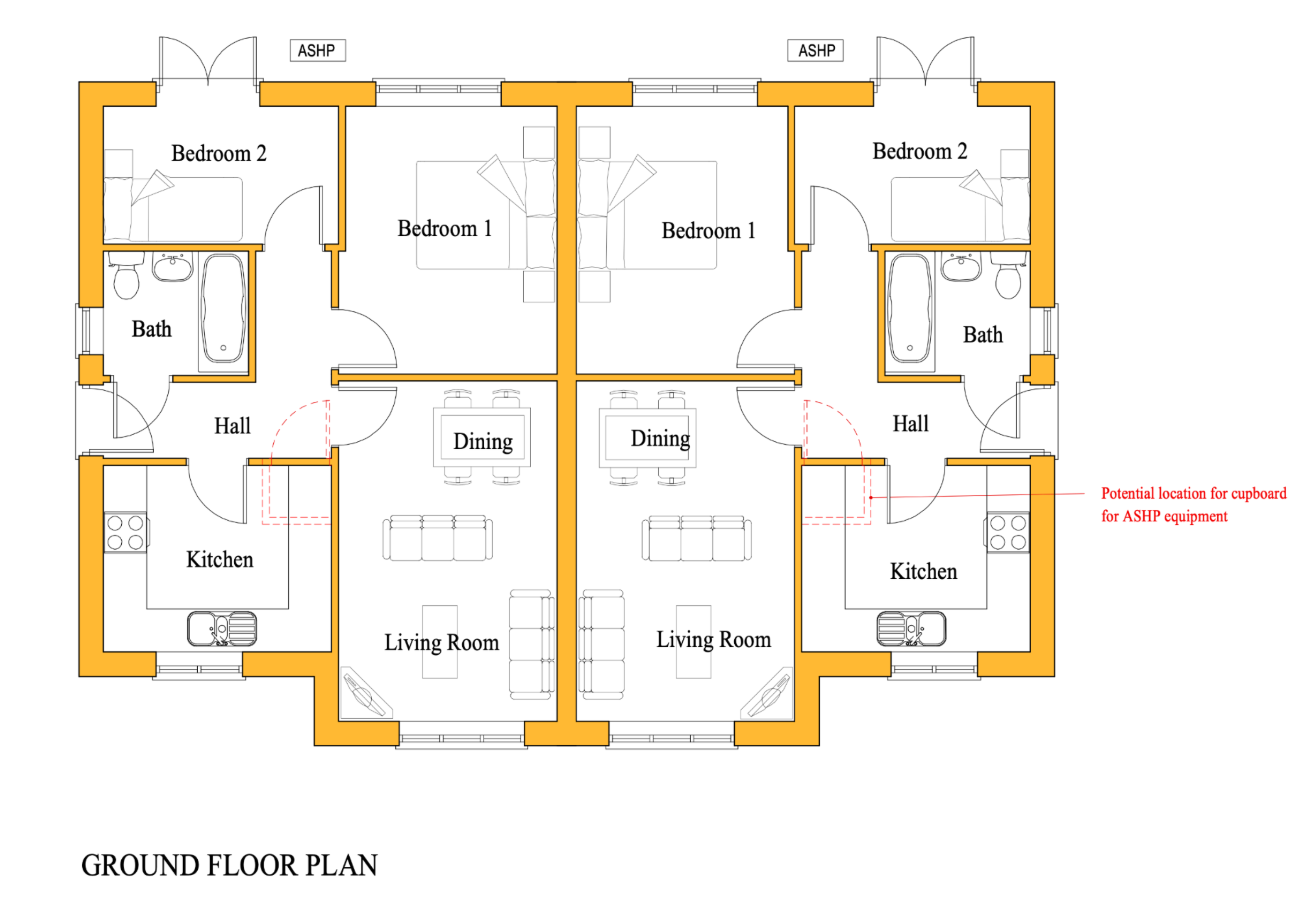 The Matchless (Park Hill) Ground Floor Plan