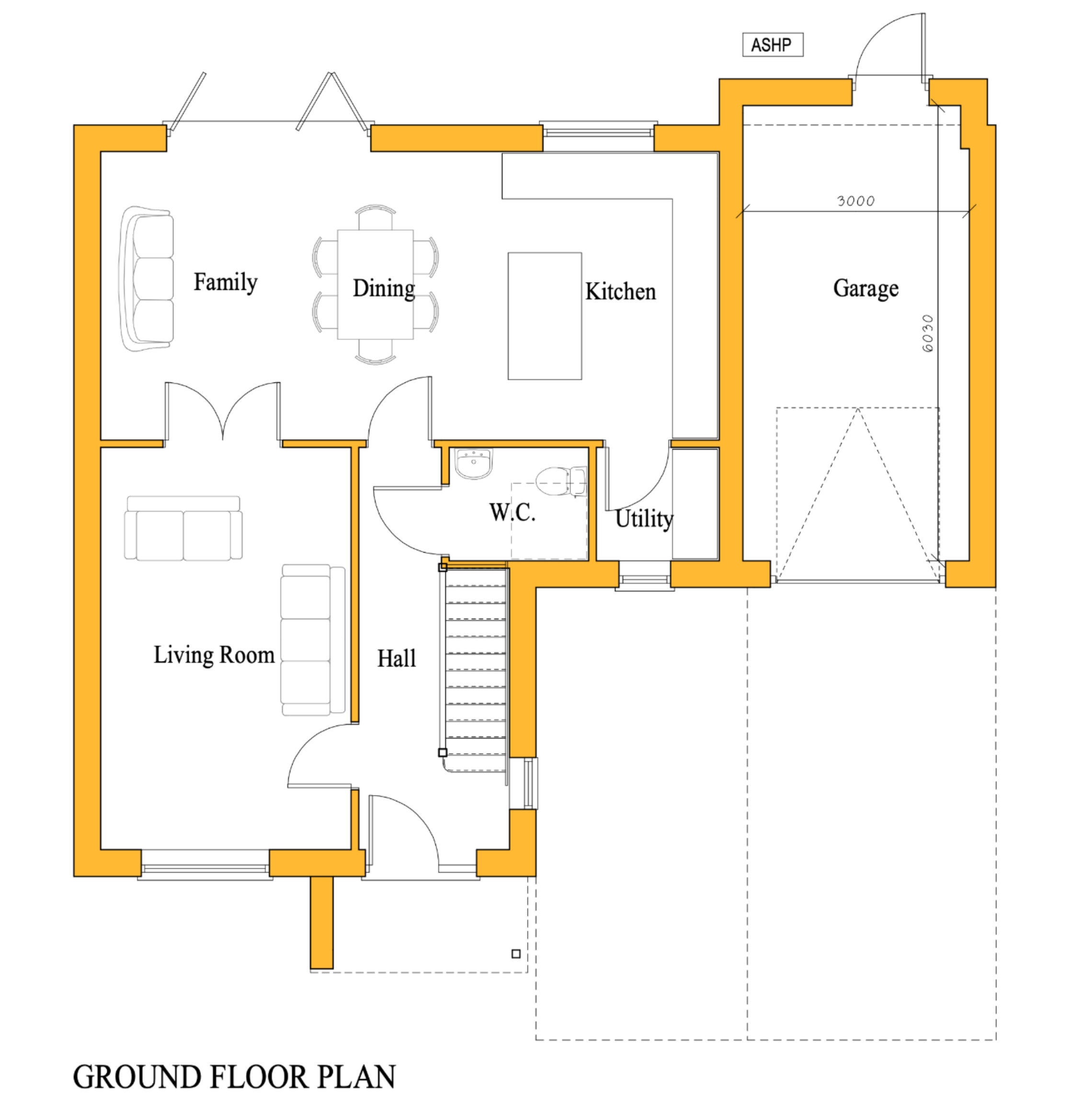 The Phantom Type B Ground Floor Plan