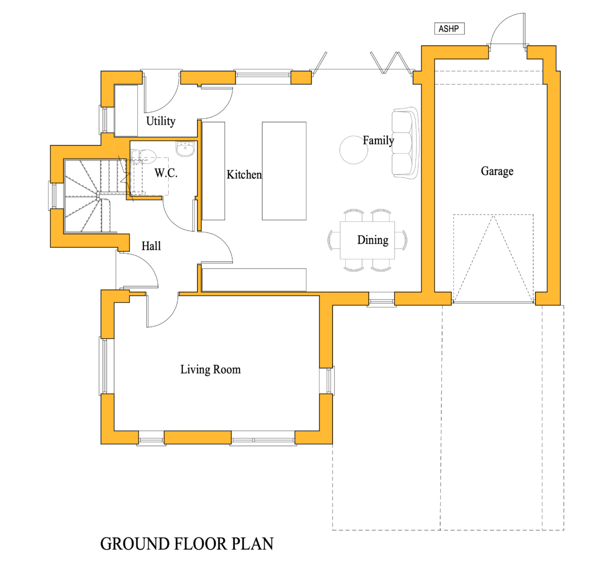 The Phantom Type C Ground Floor Plan