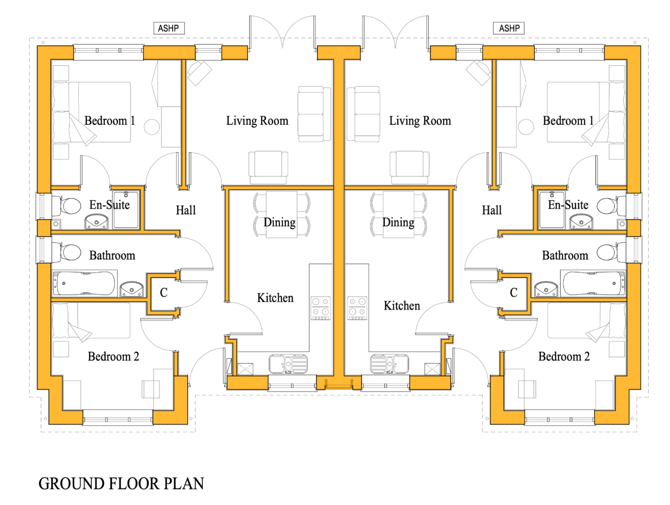 The Sunbeam (Park Hill) Ground Floor Plan