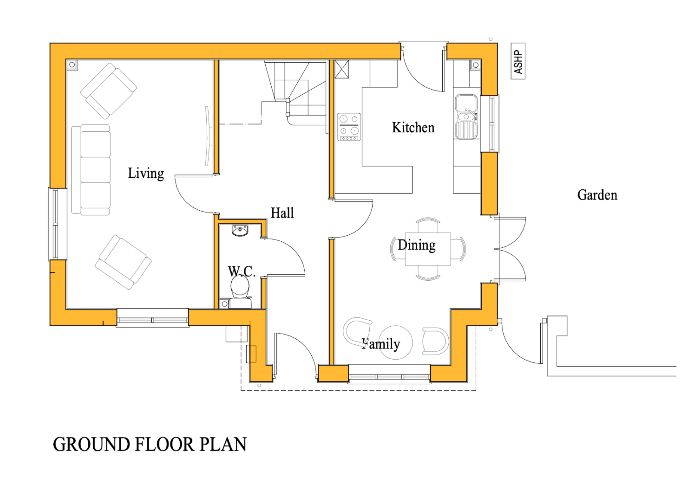 The Vincent (Park Hill) Ground Floor Plan