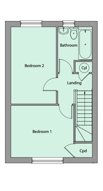 The Enfield (Phase 6) First Floor Plan