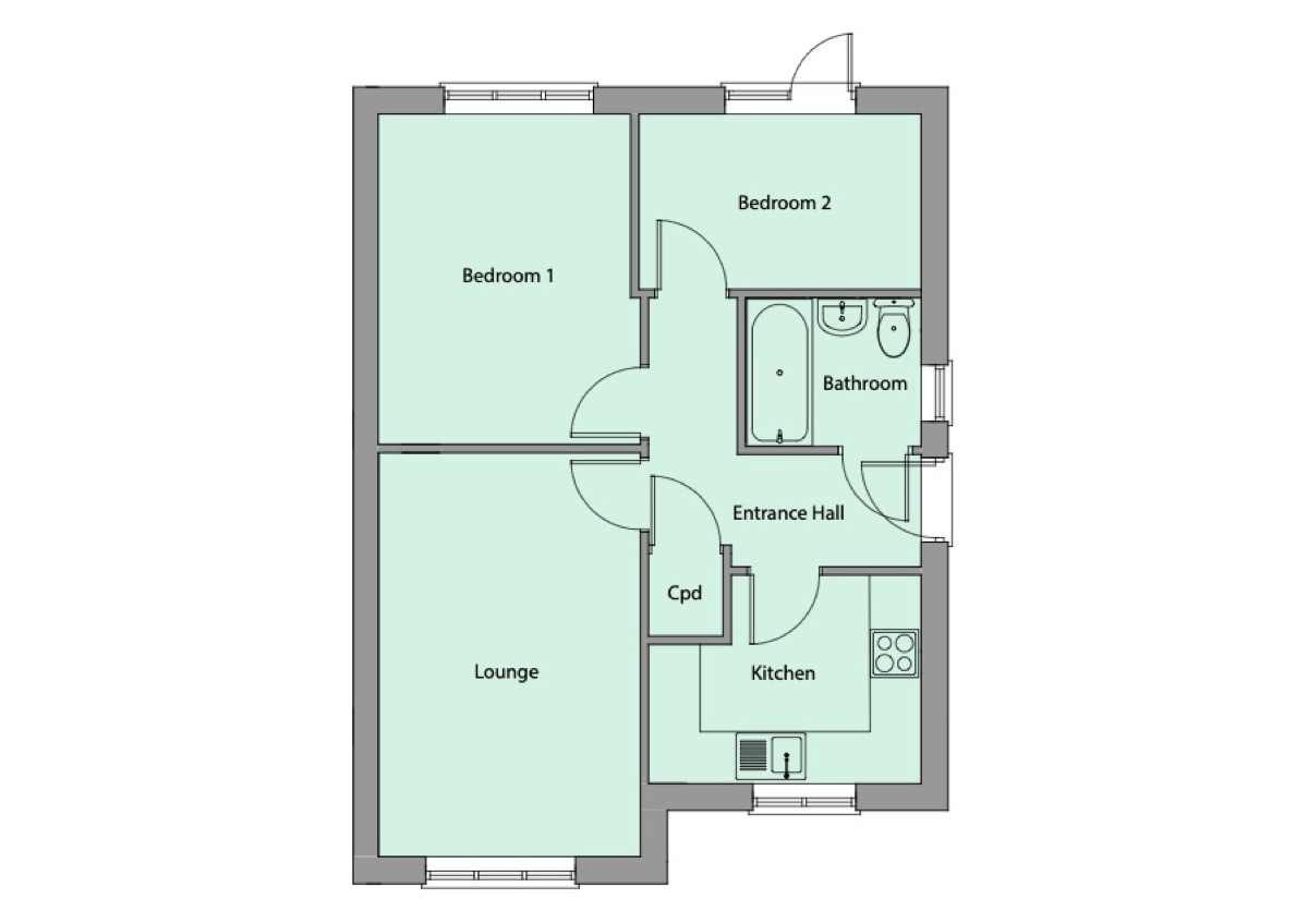 The Matchless Ground Floor Plan