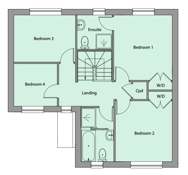 The Triton (Phase 6) First Floor Plan