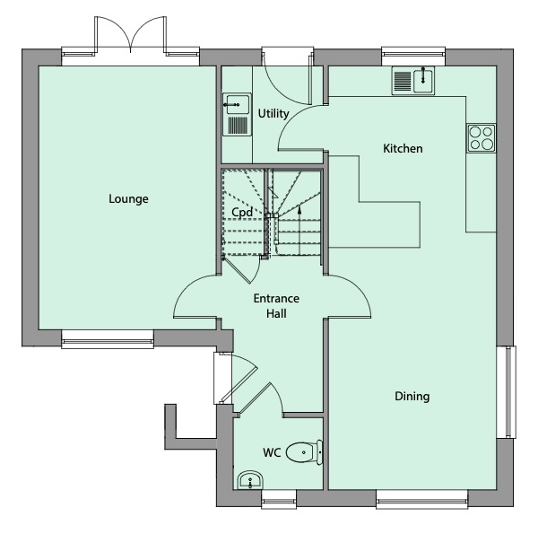 The Triton (Phase 6) Ground Floor Plan